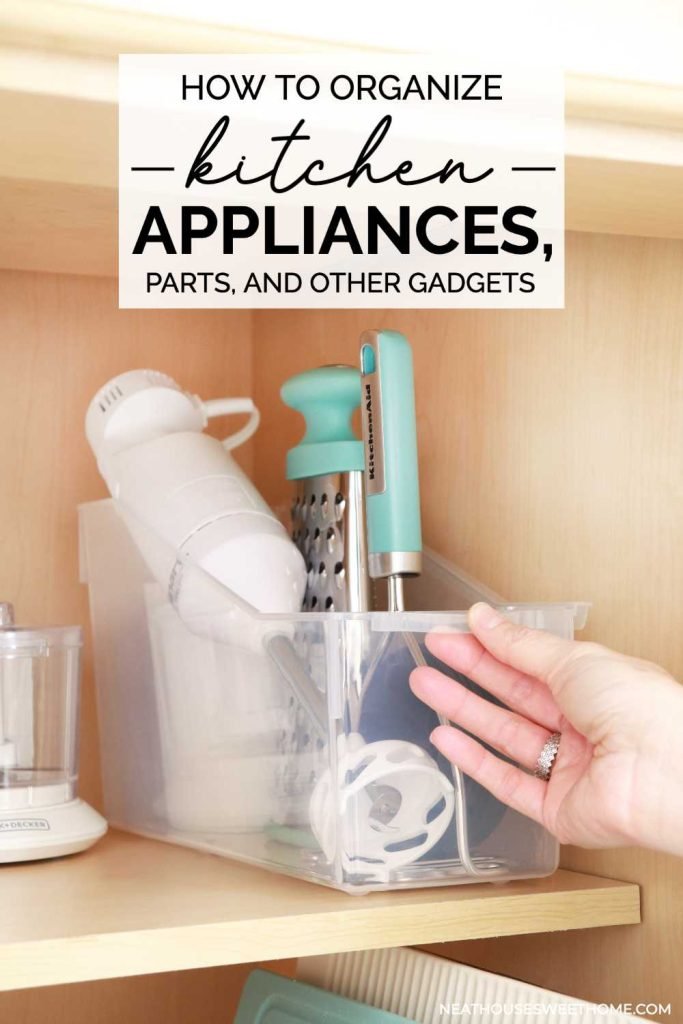 How To Store And Organize Kitchen Grinder Parts Efficiently