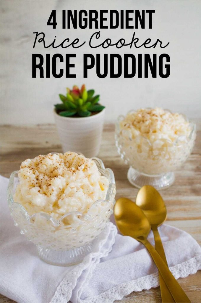 Sweet Rice Pudding In Rice Cooker Easy Recipe