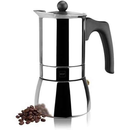 Magefesa Genova Stovetop Espresso Maker, 6 Cups/10 oz...