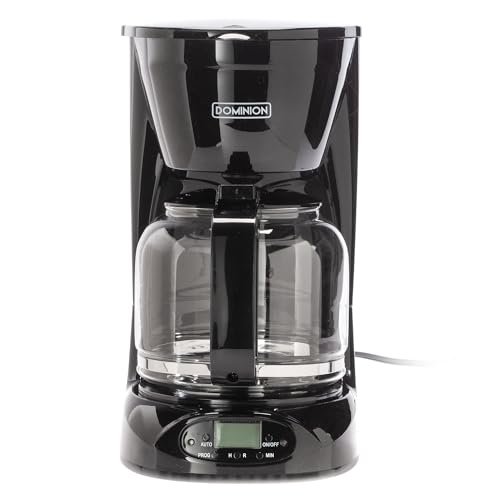 Dominion 15-Cup Deluxe Digital & Programmable Drip Coffee...