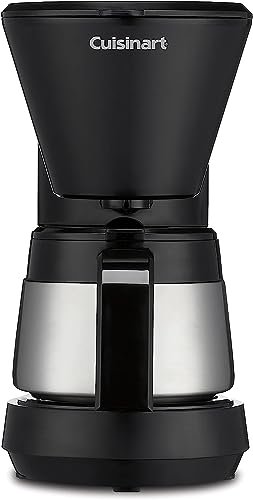Cuisinart 5-Cup Coffee Maker with Stainless Steel Carafe,...