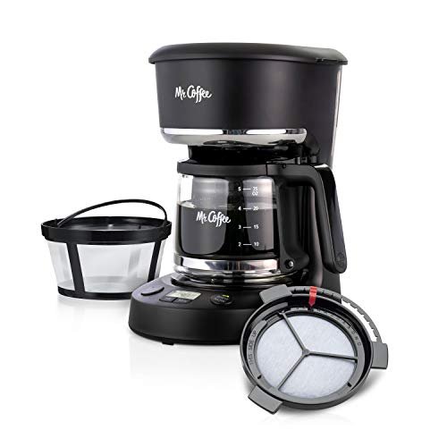 Mr. Coffee Programmable Coffee Maker 5 Cups Auto Pause.