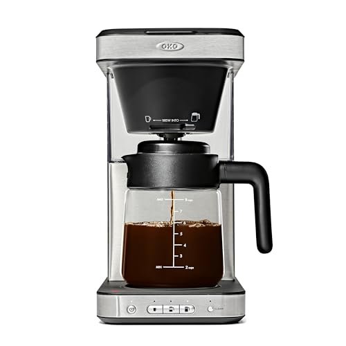 OXO Brew 8-Cup Coffee Maker with Podless Single-Serve...