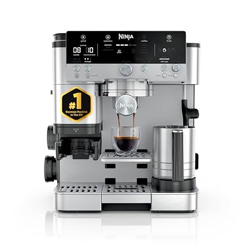 Ninja Luxe Café 3-in-1 Espresso, Drip Coffee and Cold Brew.