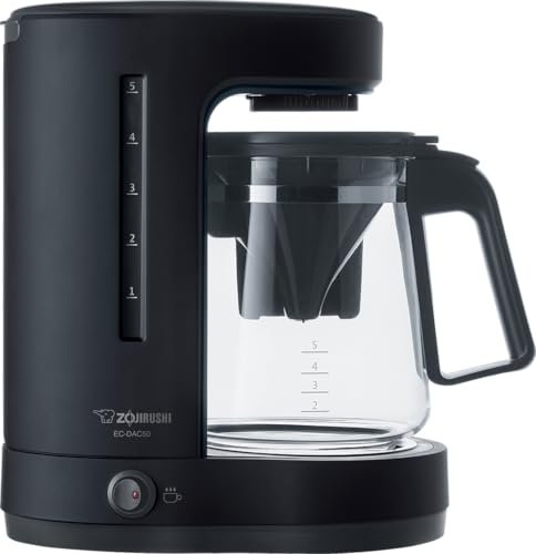 Zojirushi EC-DAC50BA ZUTTO Coffee Maker 5 Cups, Black,...