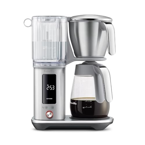 Breville Luxe Drip Coffee Machine, Brushed Stainless Steel,...