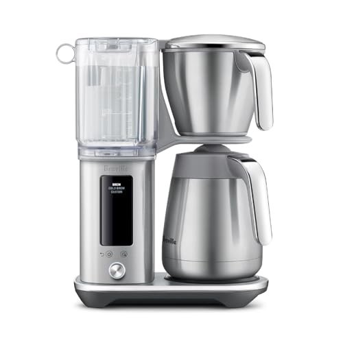 Breville Luxe Drip Coffee Machine, Brushed Stainless Steel,...