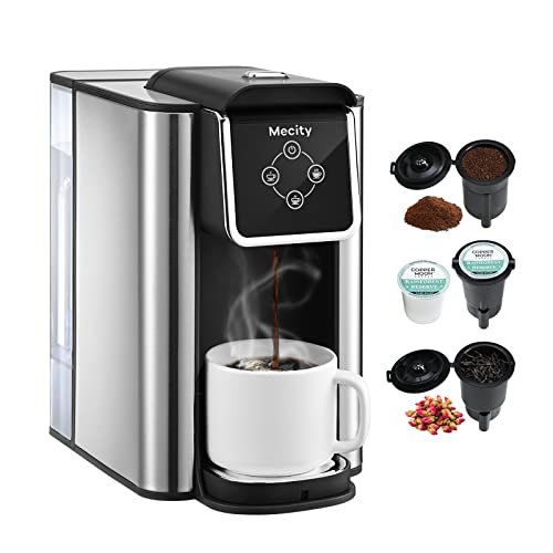 Mecity Coffee Maker 3 in 1 Single Serve K-Cup