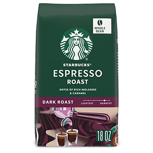 Starbucks Whole Bean Coffee, Dark Roast Coffee, Espresso...