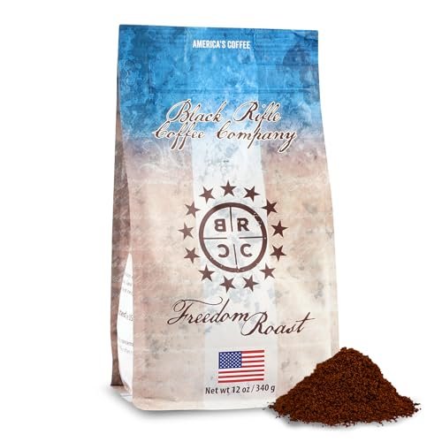Black Rifle Coffee Company Freedom Roast, 12oz Bag, Medium...