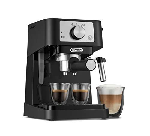 De'Longhi Stilosa Manual Espresso Machine, Compact Coffee...