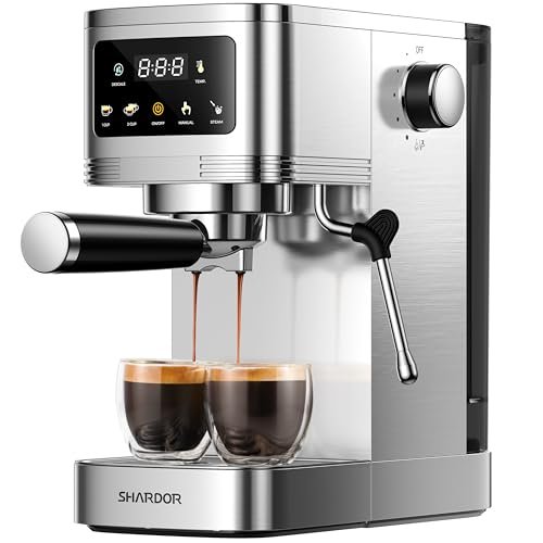 SHARDOR Espresso Machine 20 Bar, Professional Espresso with...