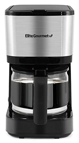 Elite Gourmet EHC9420 Automatic 5-Cup Brew & Drip Coffee...