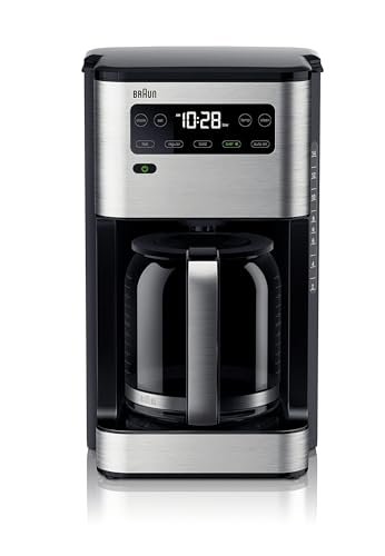 Braun PureFlavor 14‑Cup Programmable Coffee Maker – Fast...