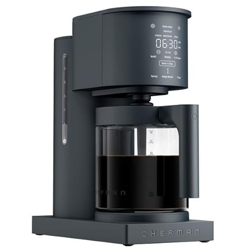 Chefmann Caffeinator Drip 14-Cup Programmable Coffee Maker,...