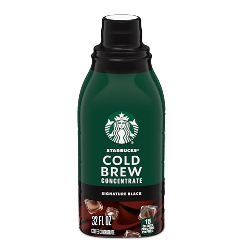 Starbucks Cold Brew Coffee Concentrate, Signature Black...