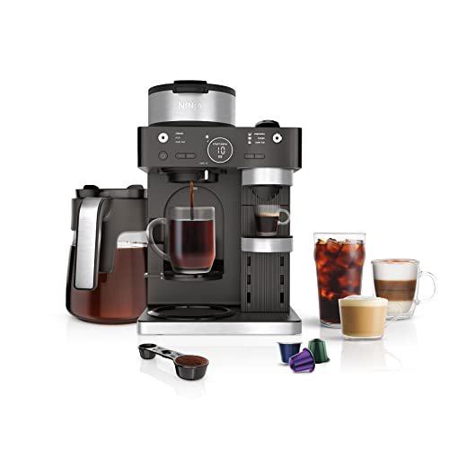 Ninja Espresso & Coffee Maker & Barista System CFN601, Black