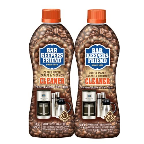 Bar Keepers Friend Coffee Maker Cleaner (2 x 12 oz)