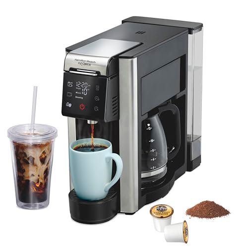 Hamilton Beach FlexBrew Advanced 5-in-1 Programmable 12 Cup...