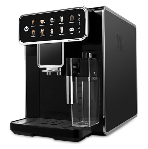 Fully Automatic Espresso Machine 12 Cup Coffee Maker...