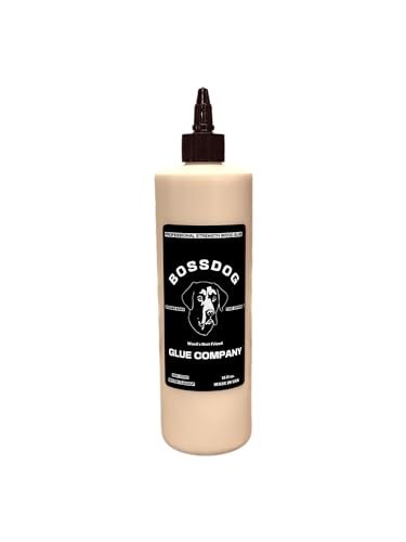 BOSSDOG Wood Glue, Professional Strength, Fast Drying,...