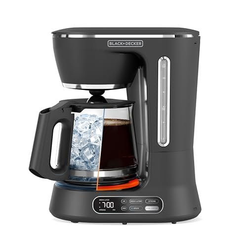 BLACK+DECKER Split Brew 12-Cup Digital Coffee Maker, CM0122.