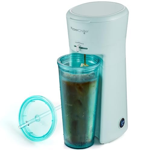 HyperChiller EHC824 Iced & Hot Coffee Maker, Adjustable...