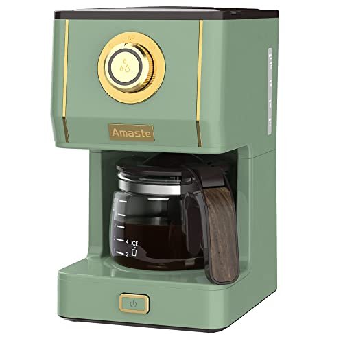 Amaste Drip Coffee Maker, Coffee Machine with Glass Pot,...
