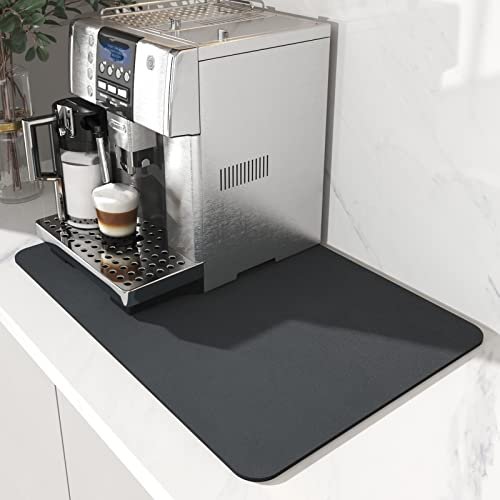 AMOAMI Dish Drying Mat for Kitchen Counter-Coffee Bar Mat,...