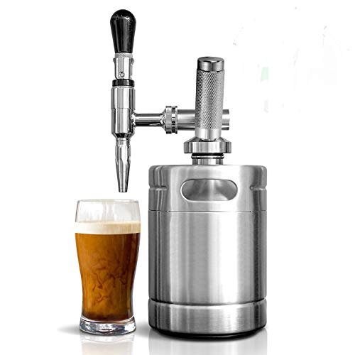 NutriChef Nitro Cold Brew Coffee Maker - Stainless Steel...