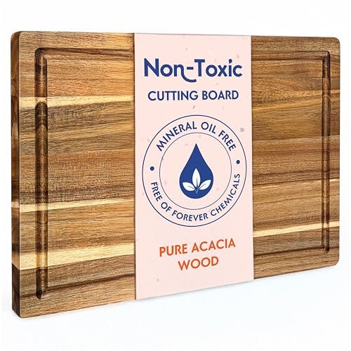 Non Toxic Wood Cutting Board - Conditioned by Ziruma.