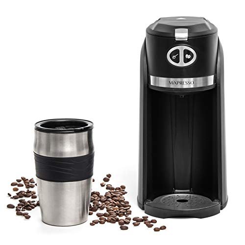 Mixpresso 2 in 1 Grind & Brew Personal Coffee Maker.