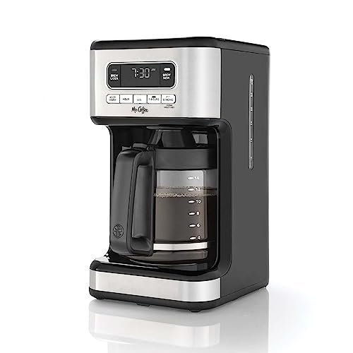 Mr. Coffee 14 Cup Programmable Coffee Maker Stainless Steel