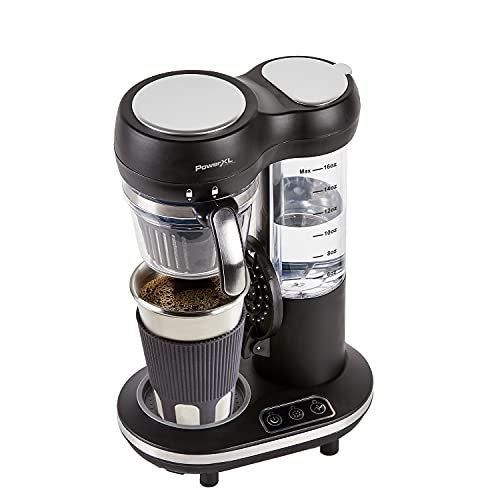 PowerXL Grind & Go, Automatic Single Serve Coffee Maker