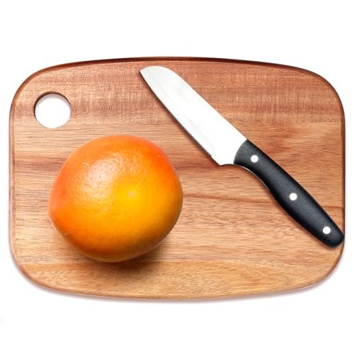 Gtencemen Small Acacia Wood Cutting Boards for Kitchen Use