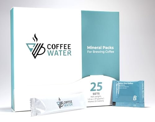 COFFEE WATER Mineral Packs for Making Water for Coffee