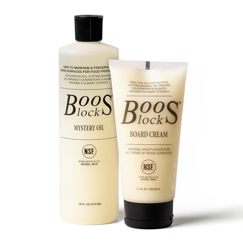 John Boos 2-Piece All-Natural Care & Maintenance Set.