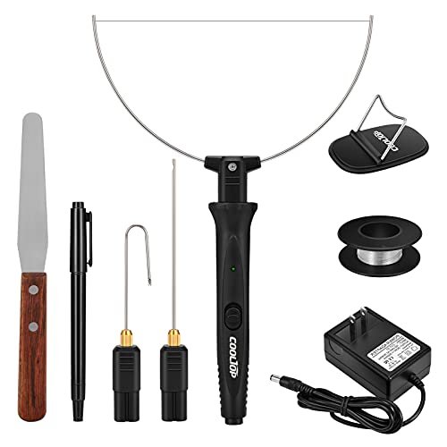 Cooltop Hot Wire Foam Cutter kit, 18W Styrofoam Knife Tool.