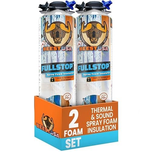 BEEST FullStop Spray Foam Insulation for Wall and Attic...