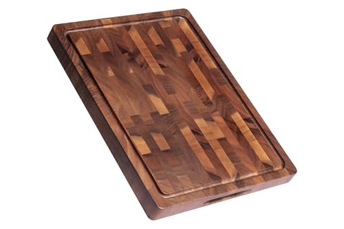 THETCHRY Walnut Wood Cutting Boards for Kitchen, End Grain...