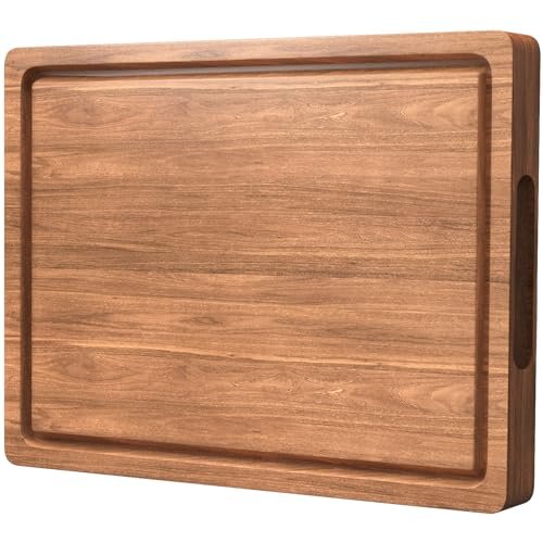 Acacia Wood Cutting Boards for Kitchen, 17x12 Inch Butcher...