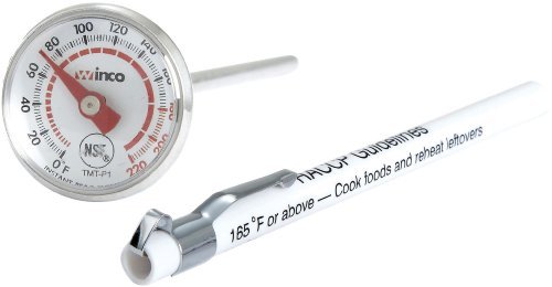Winco Pocket Test Thermometer with 0 to 220 Degrees...