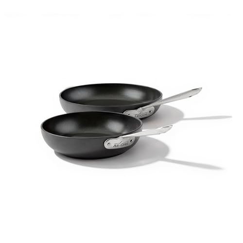 All-Clad HA1 Hard Anodized Non Stick Fry Pan Set