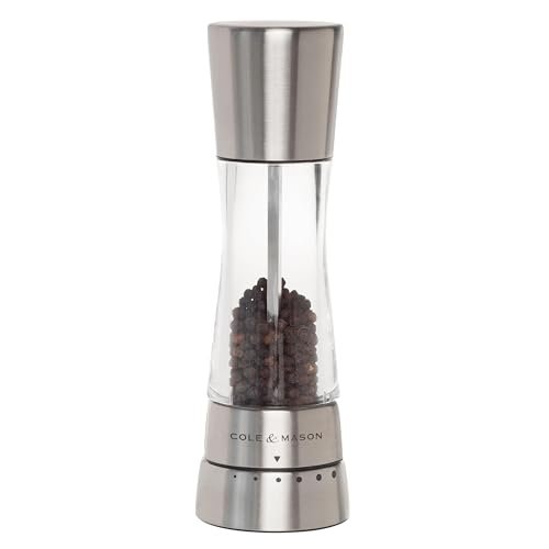 Cole & Mason Derwent Pepper Mill - Stainless Steel Grinder