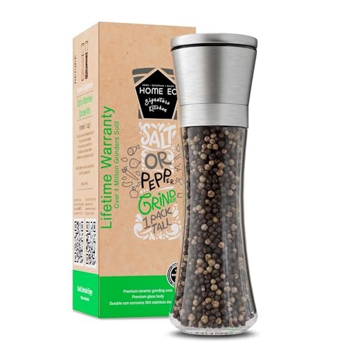 HOME EC Original Stainless Steel Salt or Pepper Grinder