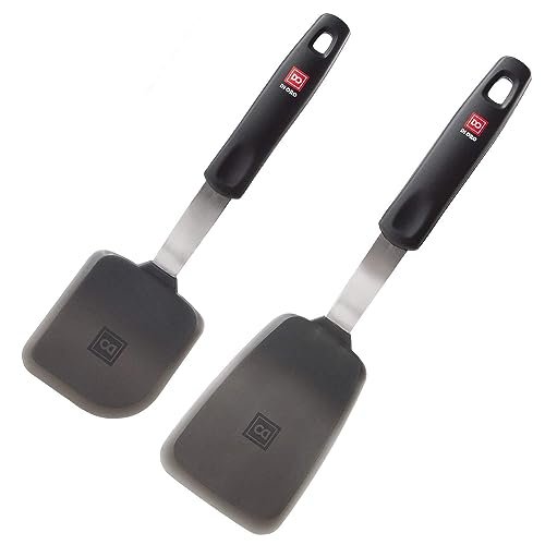 DI ORO Spatulas for Kitchen Use - Silicone Turner Set