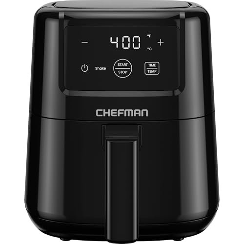 CHEFMAN 2 Qt Mini Air Fryer – Digital Compact Black