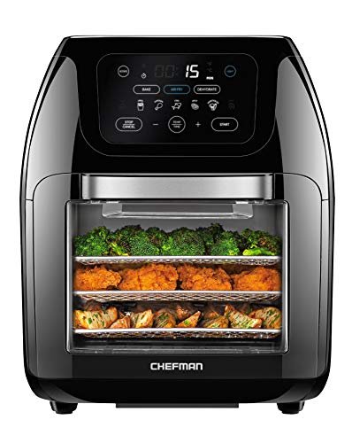 CHEFMAN Multifunctional Digital Air Fryer+ Rotisserie,...