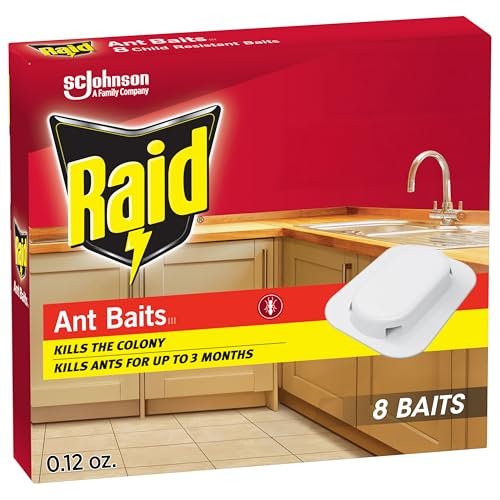 Raid Ant Killer Baits, Child Resistant Bug Killer, 8 Count