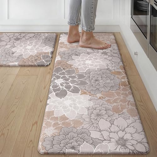GENIMO Kitchen Mats for Floor, Kitchen Rugs Non-Slip...